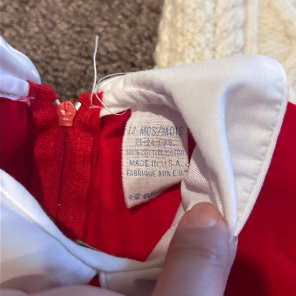Vintage baby boy Togs Green & Red Velvet romper bundle &100% merino wool sweater